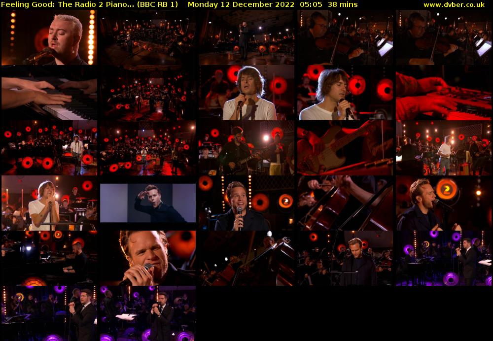 Feeling Good: The Radio 2 Piano... (BBC RB 1) Monday 12 December 2022 05:05 - 05:43