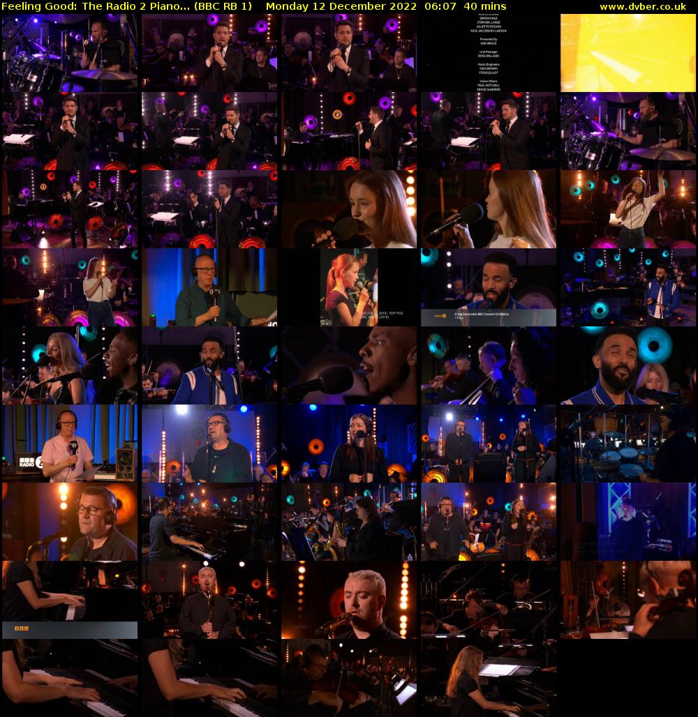 Feeling Good: The Radio 2 Piano... (BBC RB 1) Monday 12 December 2022 06:07 - 06:47