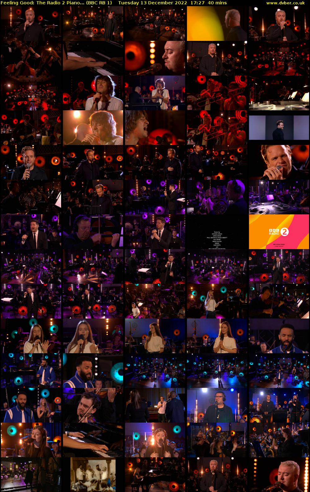 Feeling Good: The Radio 2 Piano... (BBC RB 1) Tuesday 13 December 2022 17:27 - 18:07