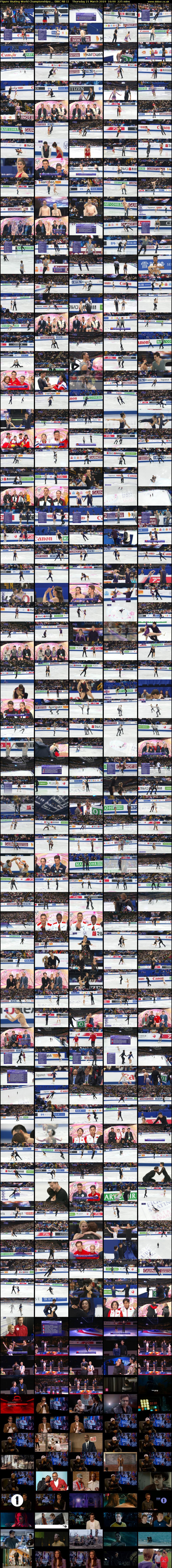 Figure Skating World Championships:... (BBC RB 1) Thursday 21 March 2019 16:00 - 19:45