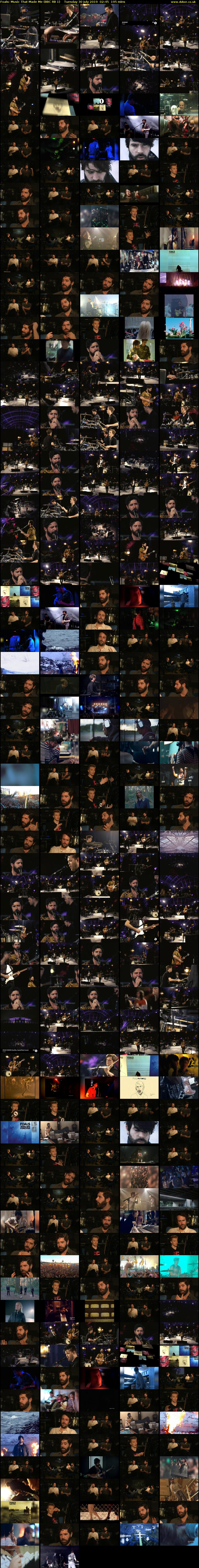 Foals: Music That Made Me (BBC RB 1) Tuesday 30 July 2019 02:45 - 06:00