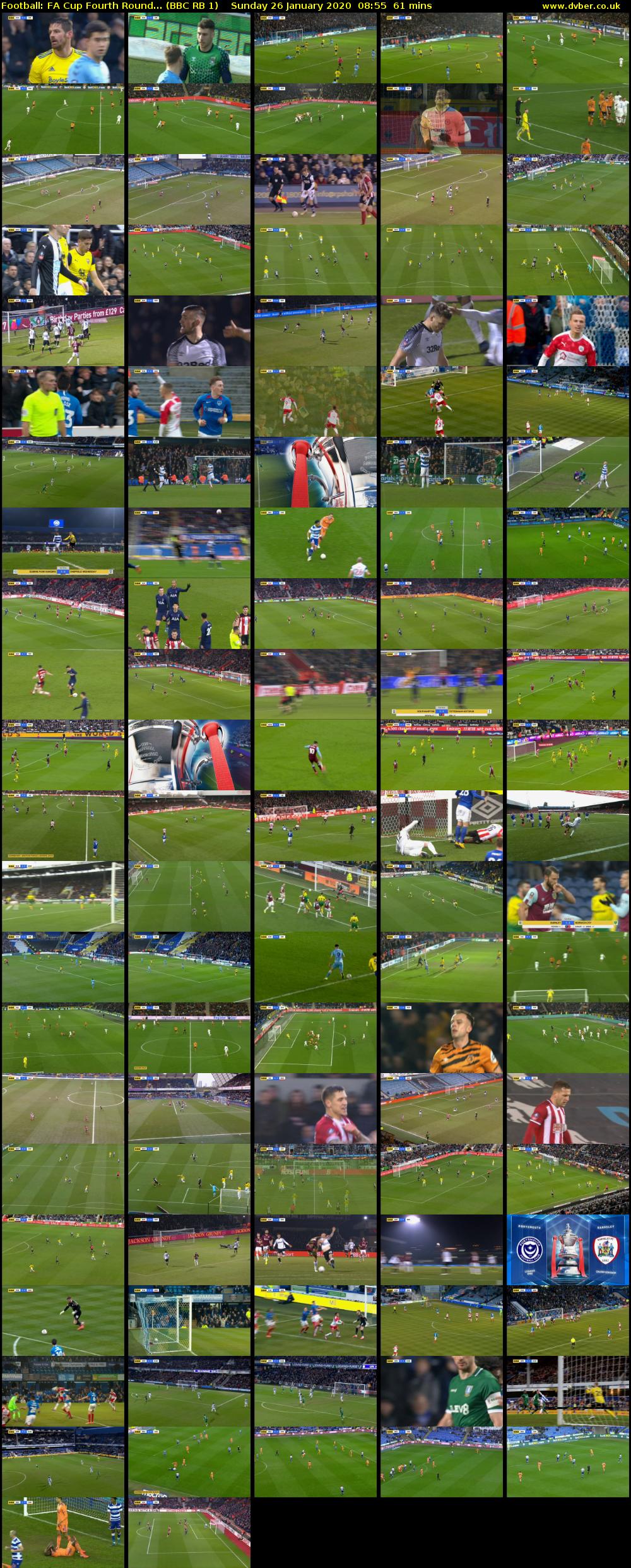 Football: FA Cup Fourth Round... (BBC RB 1) Sunday 26 January 2020 08:55 - 09:56
