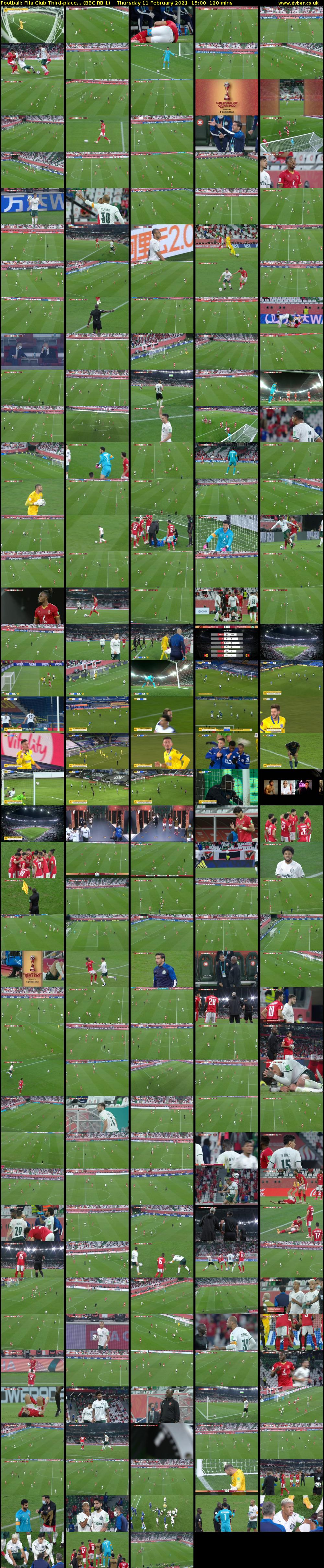 Football: Fifa Club Third-place... (BBC RB 1) Thursday 11 February 2021 15:00 - 17:00
