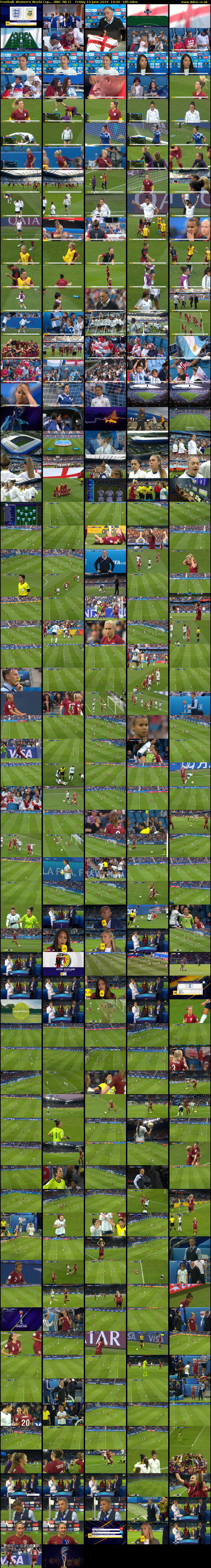 Football: Women's World Cup... (BBC RB 1) Friday 14 June 2019 19:00 - 22:05