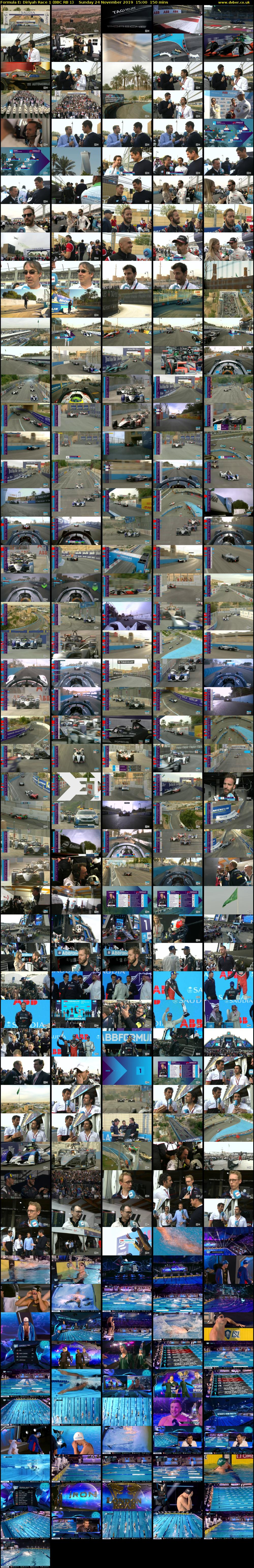 Formula E: Diriyah Race 1 (BBC RB 1) Sunday 24 November 2019 15:00 - 17:30