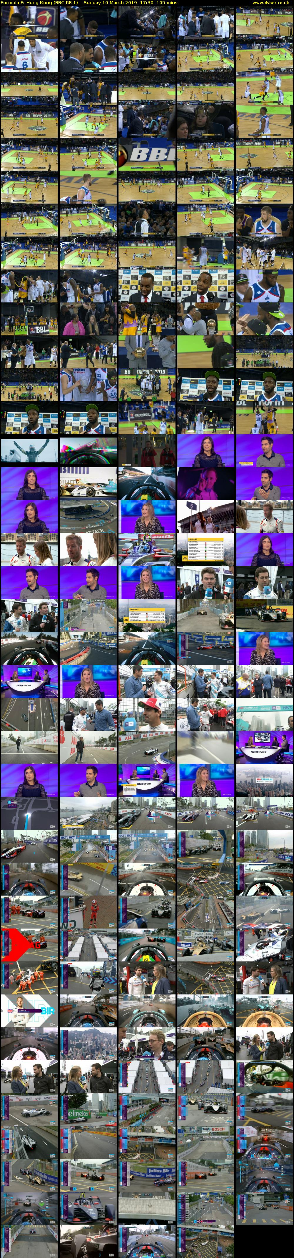 Formula E: Hong Kong (BBC RB 1) Sunday 10 March 2019 17:30 - 19:15