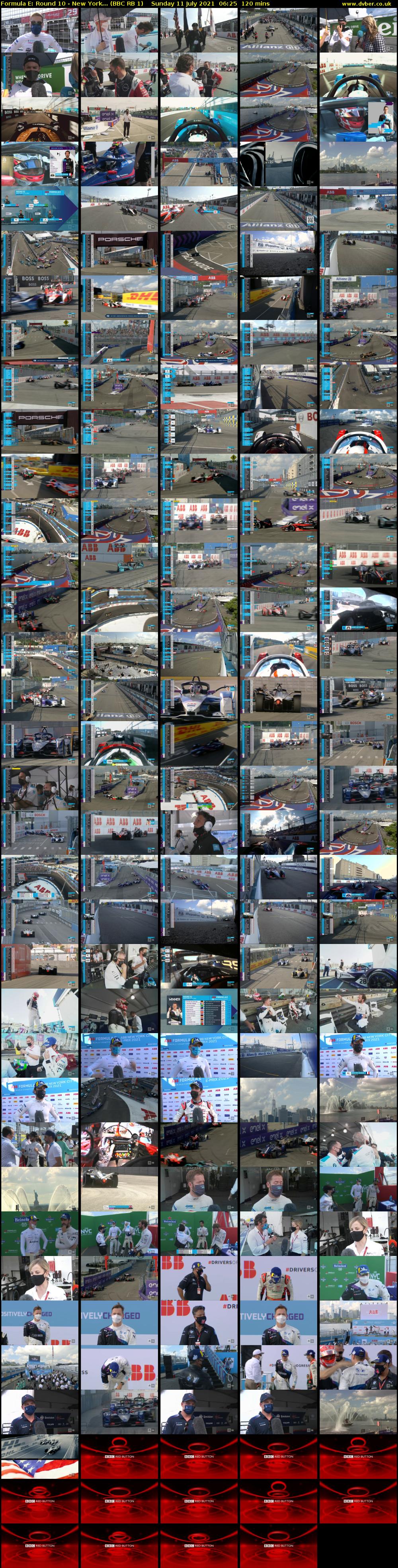 Formula E: Round 10 - New York... (BBC RB 1) Sunday 11 July 2021 06:25 - 08:25