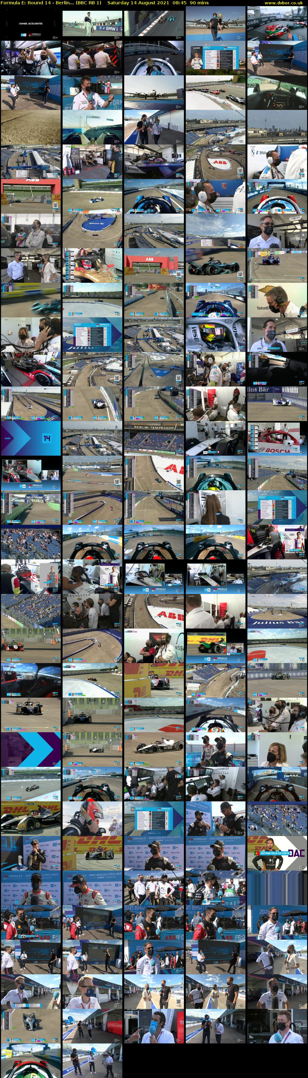 Formula E: Round 14 - Berlin... (BBC RB 1) Saturday 14 August 2021 08:45 - 10:15