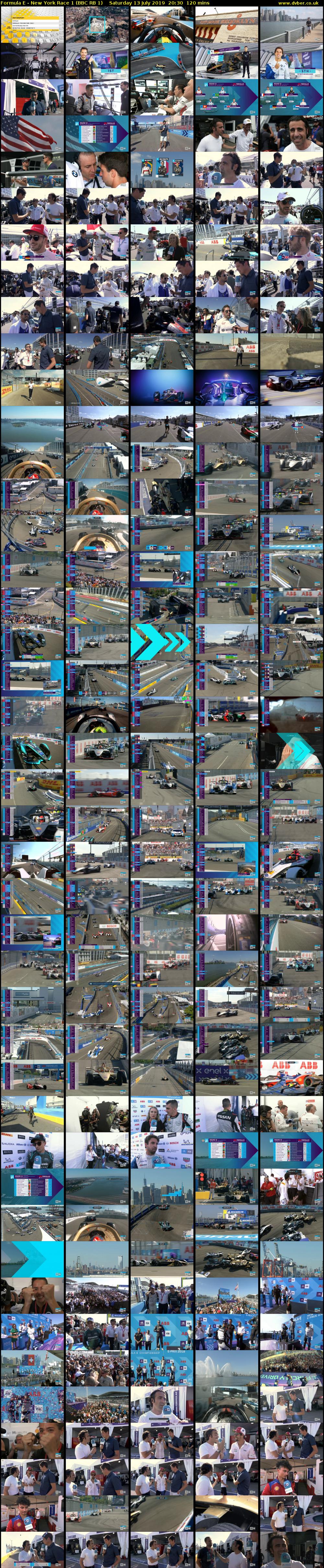 Formula E - New York Race 1 (BBC RB 1) Saturday 13 July 2019 20:30 - 22:30
