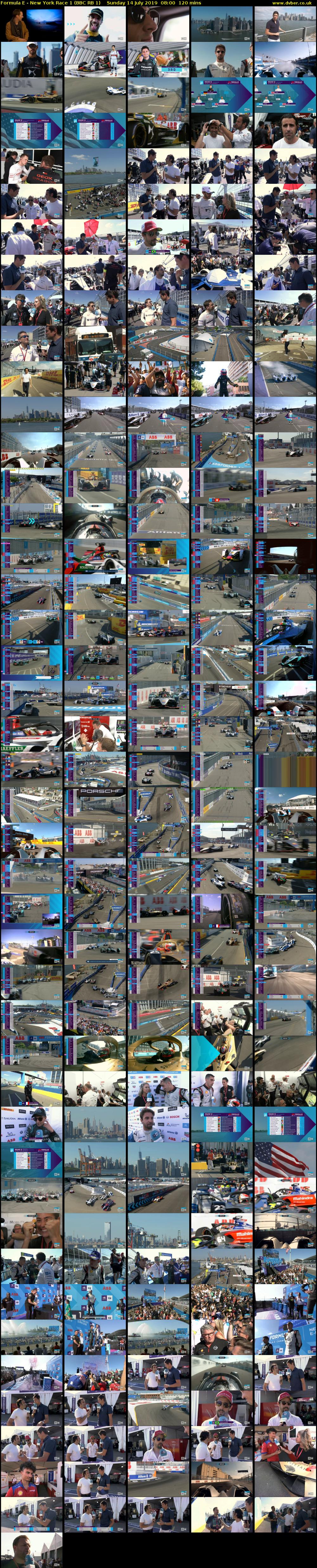 Formula E - New York Race 1 (BBC RB 1) Sunday 14 July 2019 08:00 - 10:00