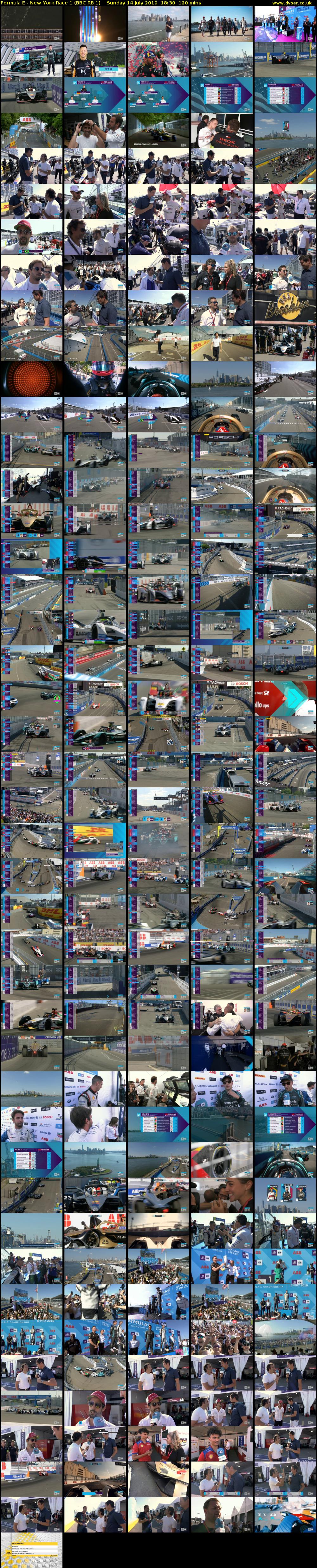 Formula E - New York Race 1 (BBC RB 1) Sunday 14 July 2019 18:30 - 20:30