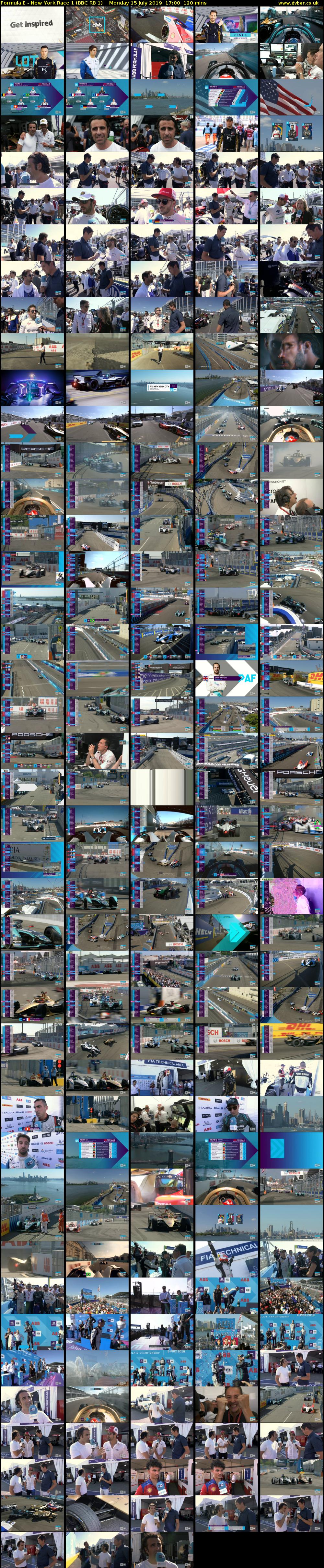 Formula E - New York Race 1 (BBC RB 1) Monday 15 July 2019 17:00 - 19:00