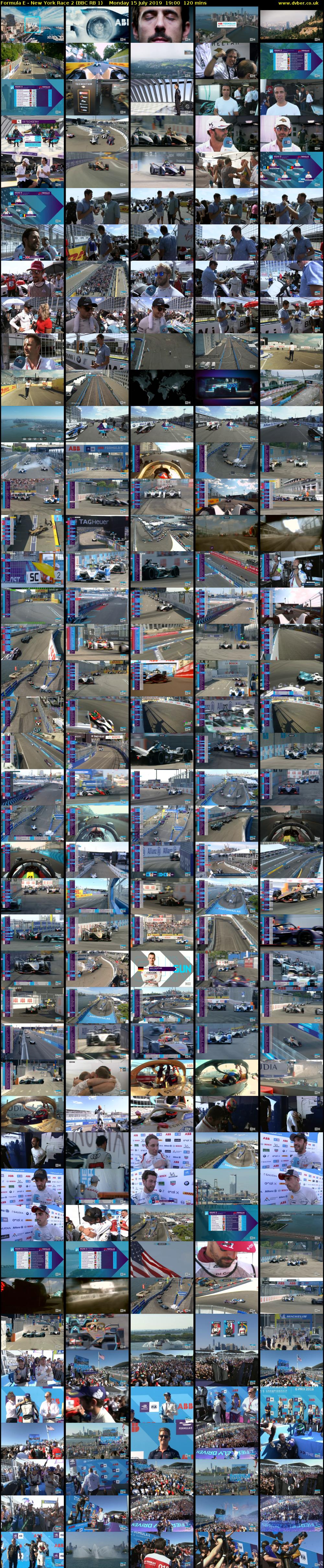 Formula E - New York Race 2 (BBC RB 1) Monday 15 July 2019 19:00 - 21:00