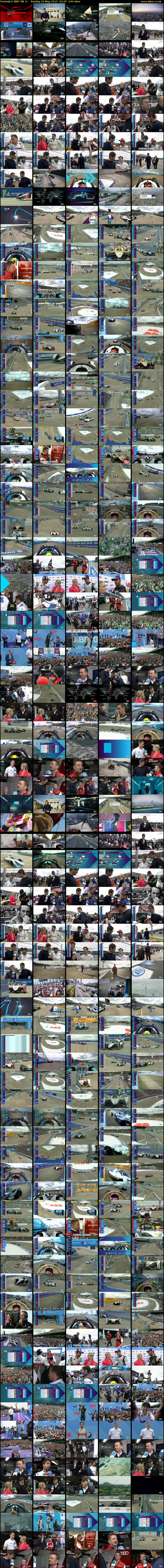 Formula E (BBC RB 1) Sunday 26 May 2019 03:25 - 07:25