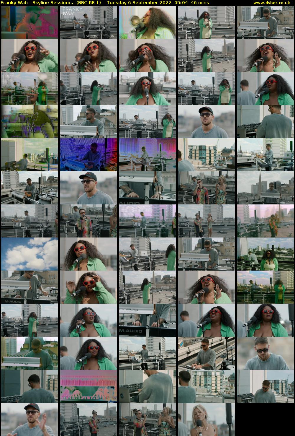 Franky Wah - Skyline Session:... (BBC RB 1) Tuesday 6 September 2022 05:04 - 05:50