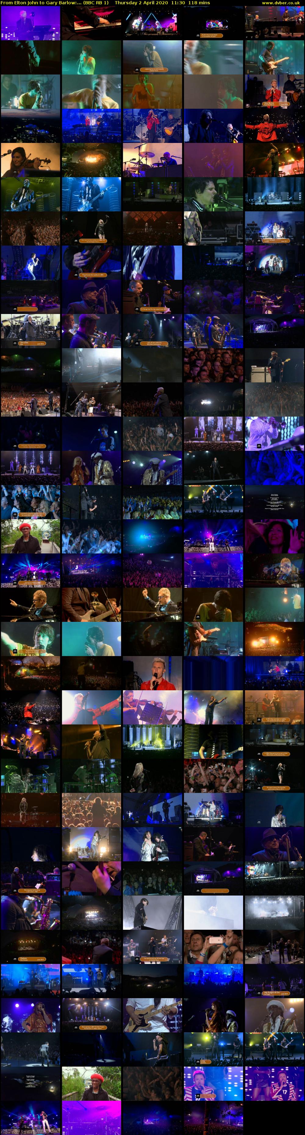 From Elton John to Gary Barlow:... (BBC RB 1) Thursday 2 April 2020 11:30 - 13:28