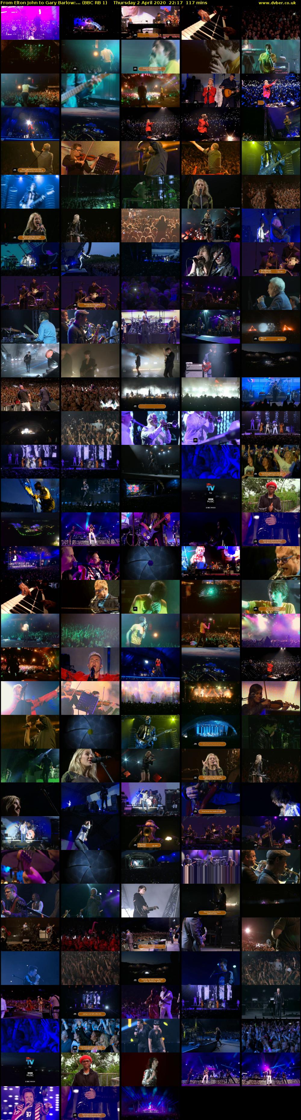 From Elton John to Gary Barlow:... (BBC RB 1) Thursday 2 April 2020 22:17 - 00:14