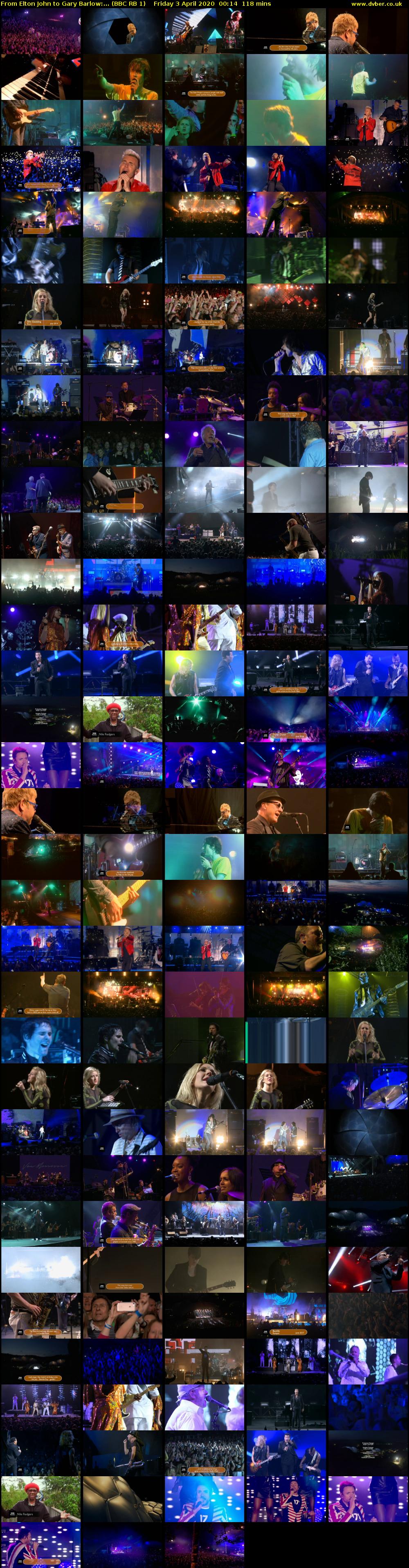 From Elton John to Gary Barlow:... (BBC RB 1) Friday 3 April 2020 00:14 - 02:12