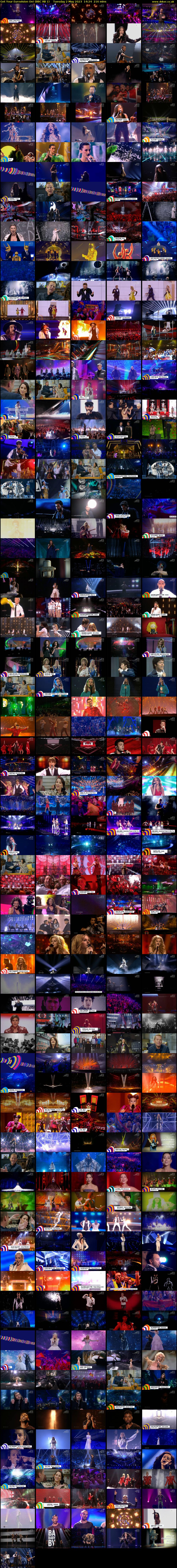 Get Your Eurovision On! (BBC RB 1) Tuesday 2 May 2023 14:24 - 18:00