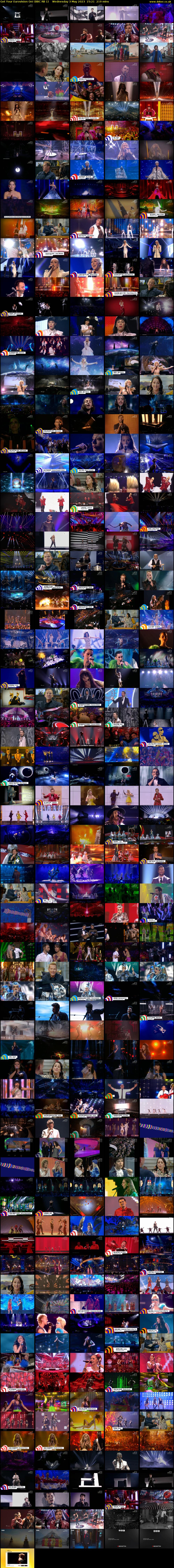 Get Your Eurovision On! (BBC RB 1) Wednesday 3 May 2023 15:21 - 19:00