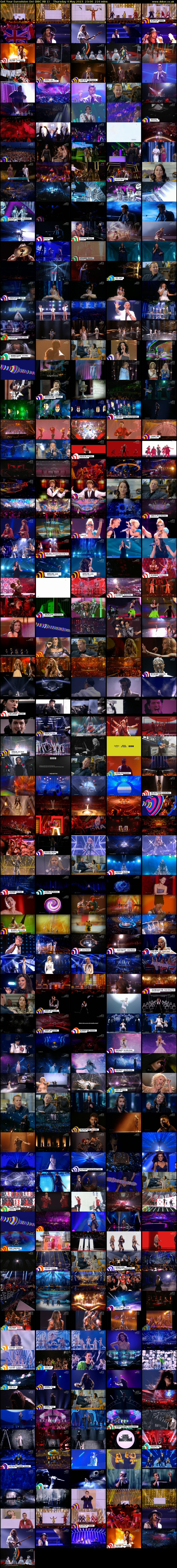 Get Your Eurovision On! (BBC RB 1) Thursday 4 May 2023 23:00 - 02:36