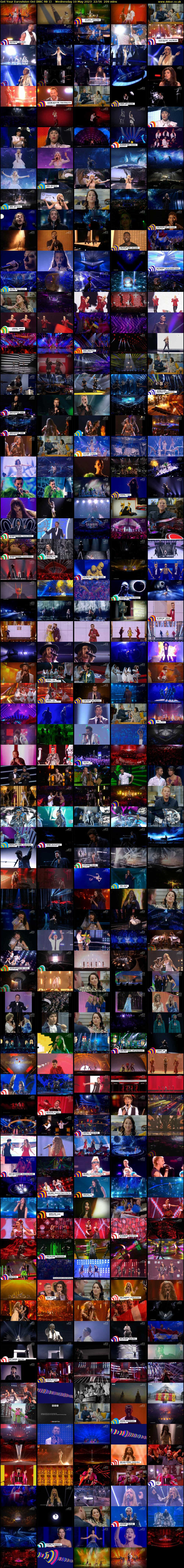 Get Your Eurovision On! (BBC RB 1) Wednesday 10 May 2023 22:56 - 02:25