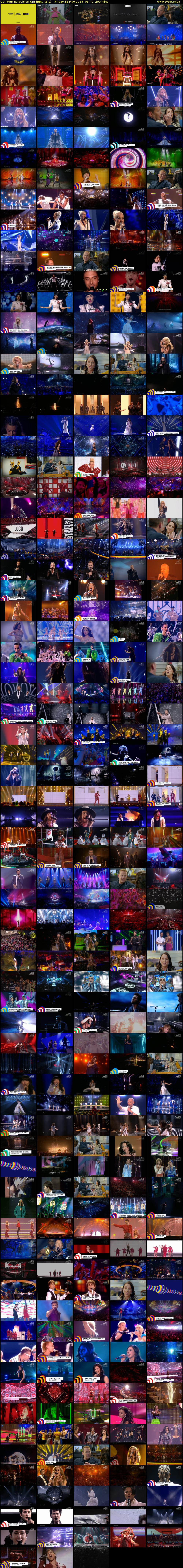 Get Your Eurovision On! (BBC RB 1) Friday 12 May 2023 01:40 - 05:09