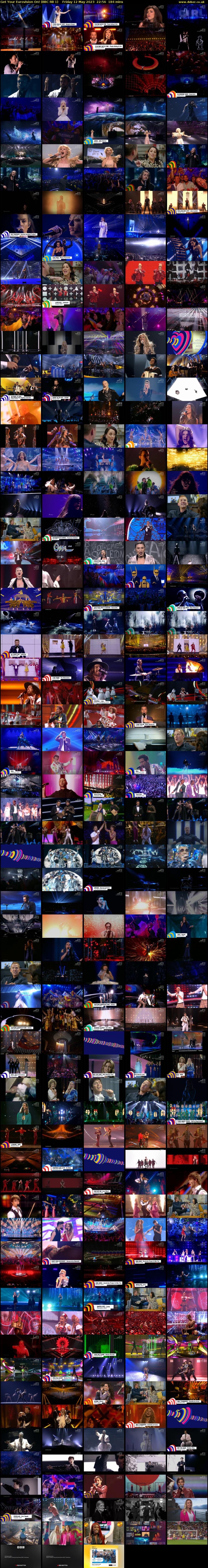 Get Your Eurovision On! (BBC RB 1) Friday 12 May 2023 22:56 - 02:00