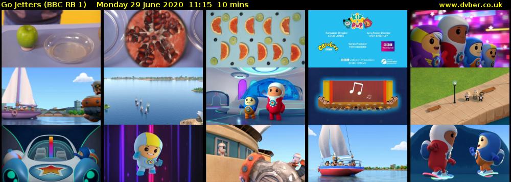 Go Jetters (BBC RB 1) Monday 29 June 2020 11:15 - 11:25