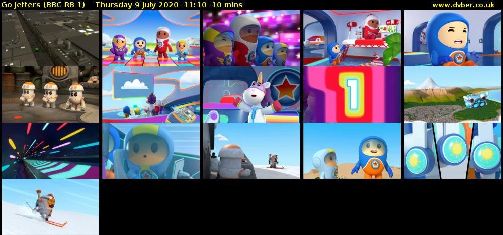 Go Jetters (BBC RB 1) Thursday 9 July 2020 11:10 - 11:20