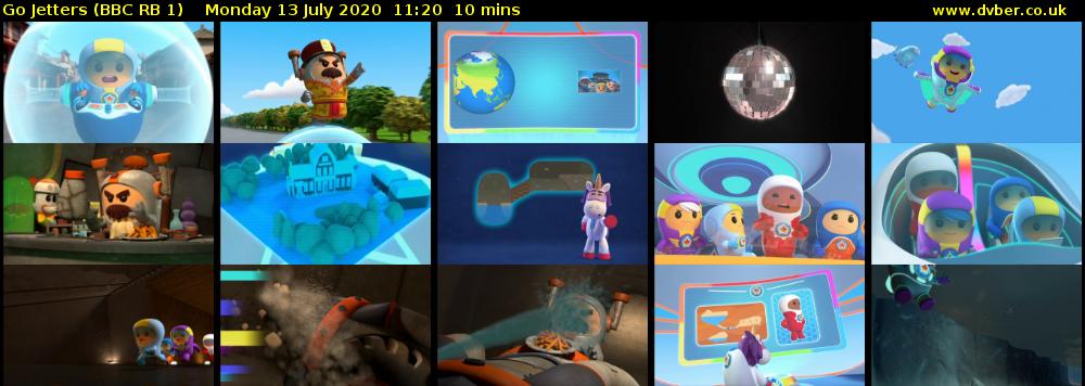 Go Jetters (BBC RB 1) Monday 13 July 2020 11:20 - 11:30