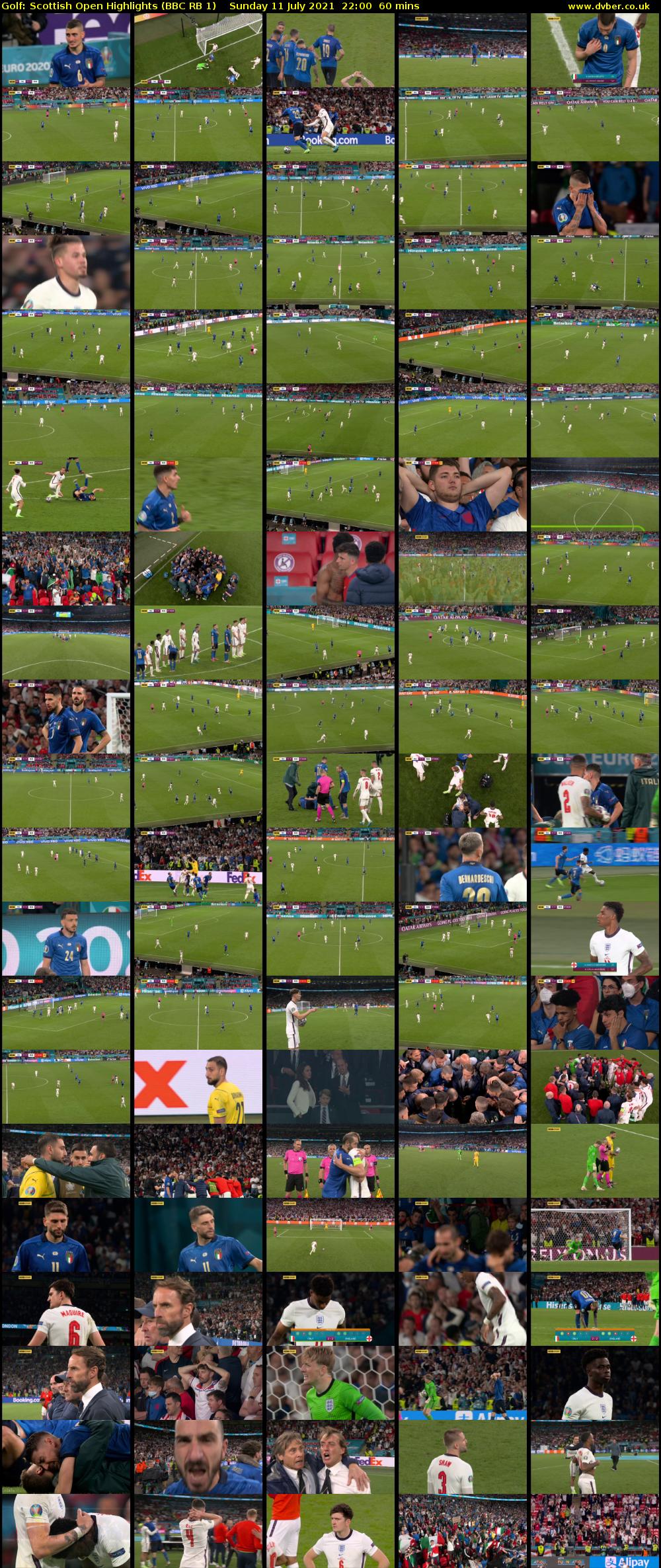 Golf: Scottish Open Highlights (BBC RB 1) Sunday 11 July 2021 22:00 - 23:00