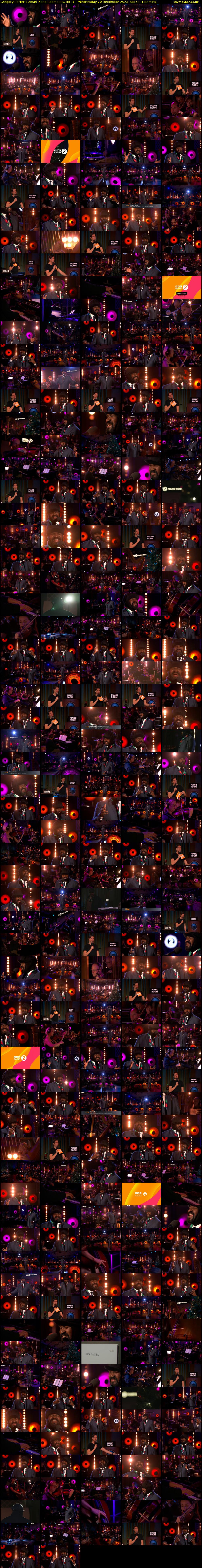 Gregory Porter's Xmas Piano Room (BBC RB 1) Wednesday 20 December 2023 08:53 - 12:02