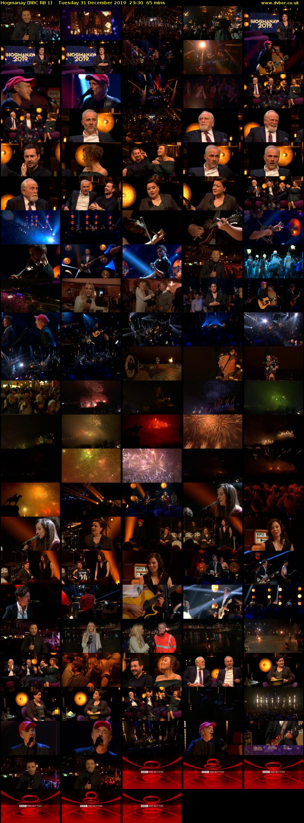 Hogmanay (BBC RB 1) Tuesday 31 December 2019 23:30 - 00:35