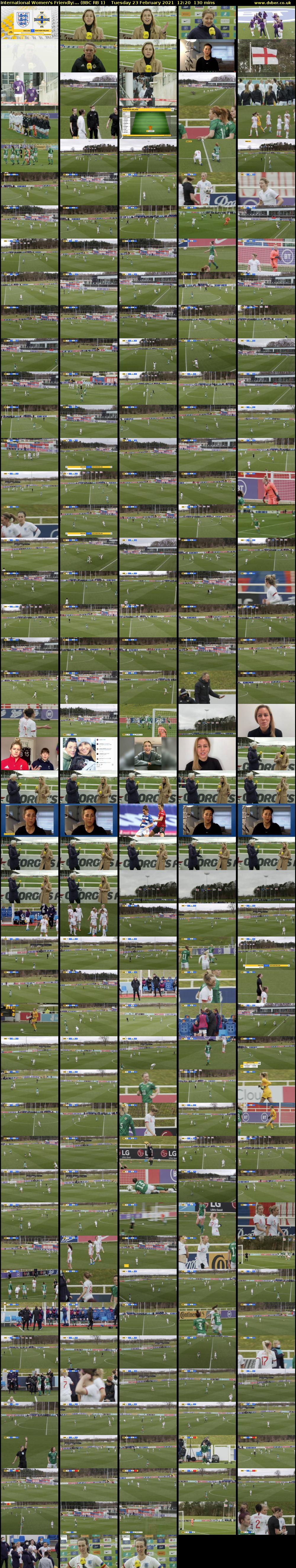 International Women's Friendly:... (BBC RB 1) Tuesday 23 February 2021 12:20 - 14:30