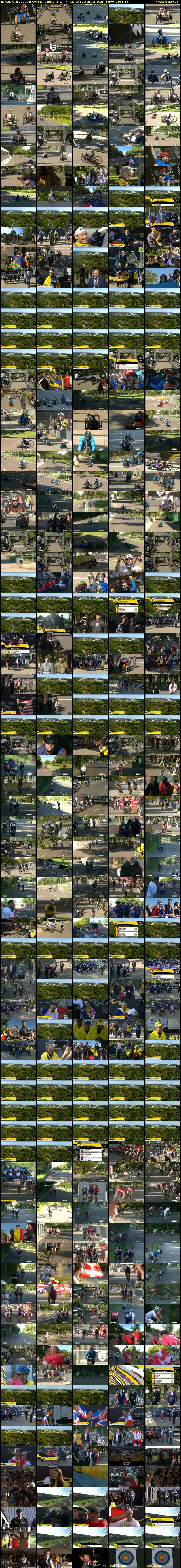 Invictus Games 2023: Cycling,... (BBC RB 1) Friday 15 September 2023 13:00 - 16:35