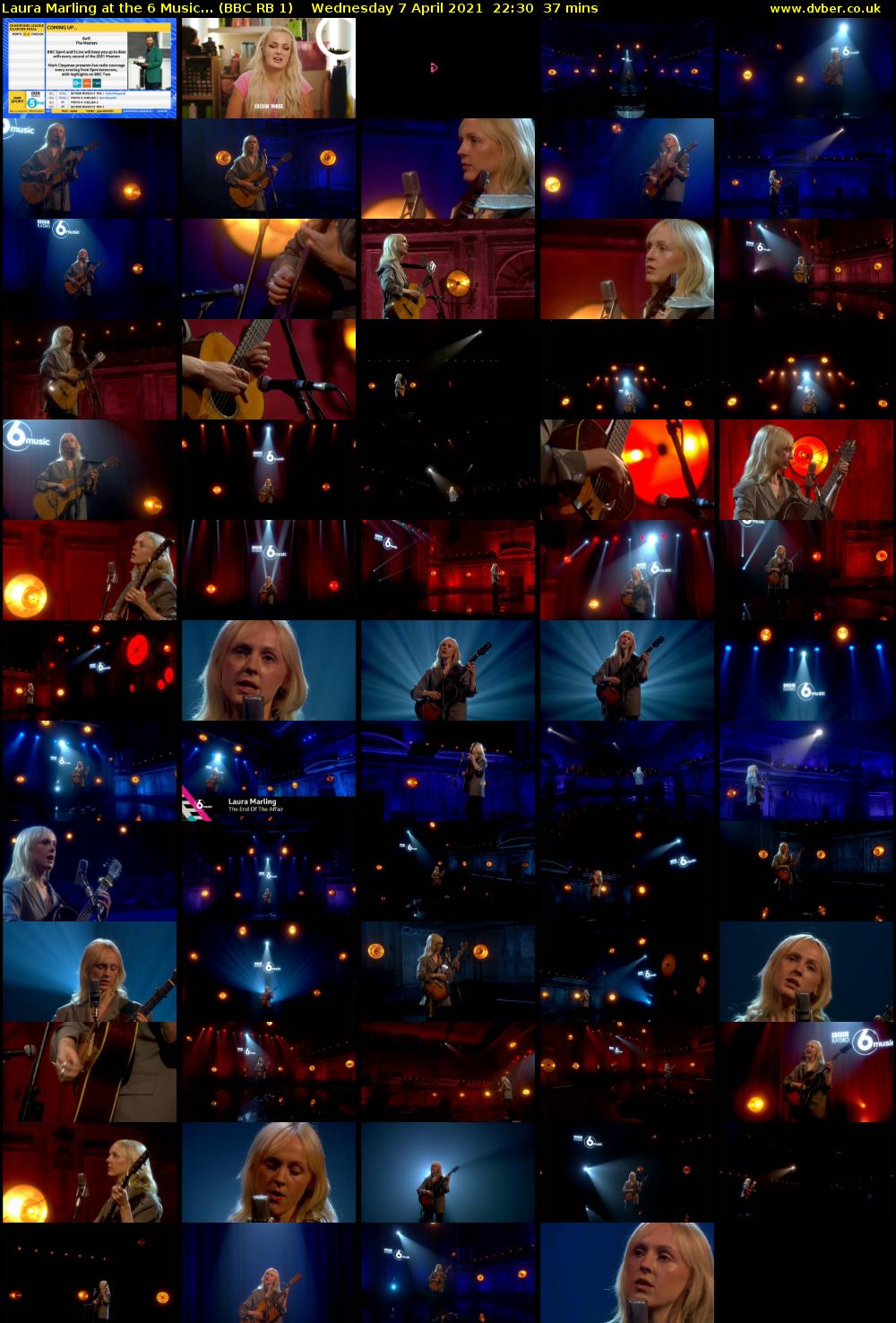Laura Marling at the 6 Music... (BBC RB 1) Wednesday 7 April 2021 22:30 - 23:07