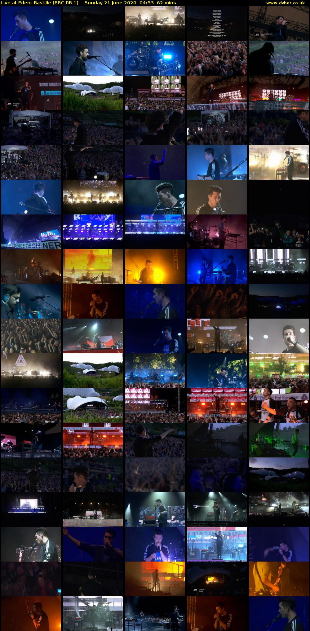 Live at Eden: Bastille (BBC RB 1) Sunday 21 June 2020 04:53 - 05:55