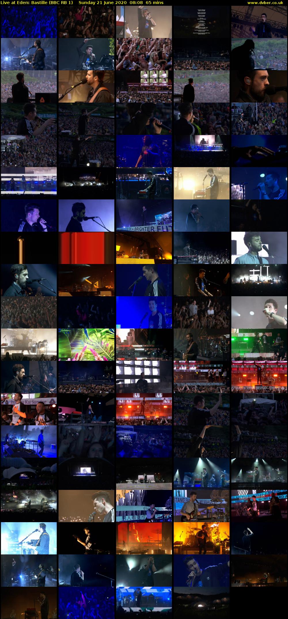 Live at Eden: Bastille (BBC RB 1) Sunday 21 June 2020 08:08 - 09:13