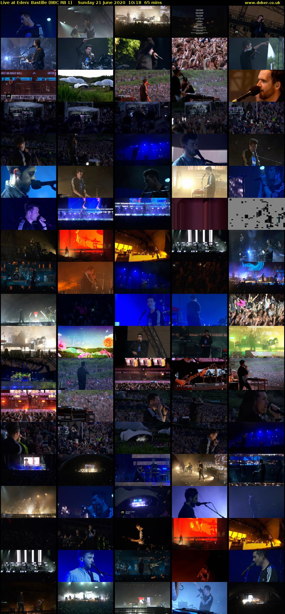 Live at Eden: Bastille (BBC RB 1) Sunday 21 June 2020 10:18 - 11:23