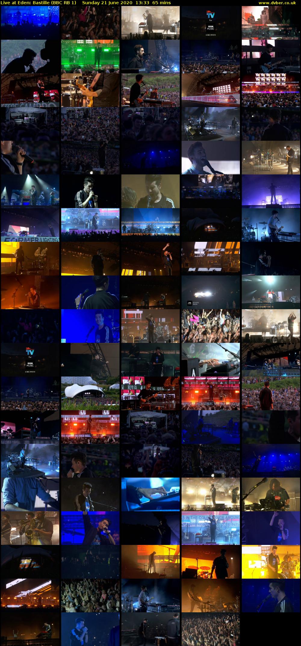 Live at Eden: Bastille (BBC RB 1) Sunday 21 June 2020 13:33 - 14:38