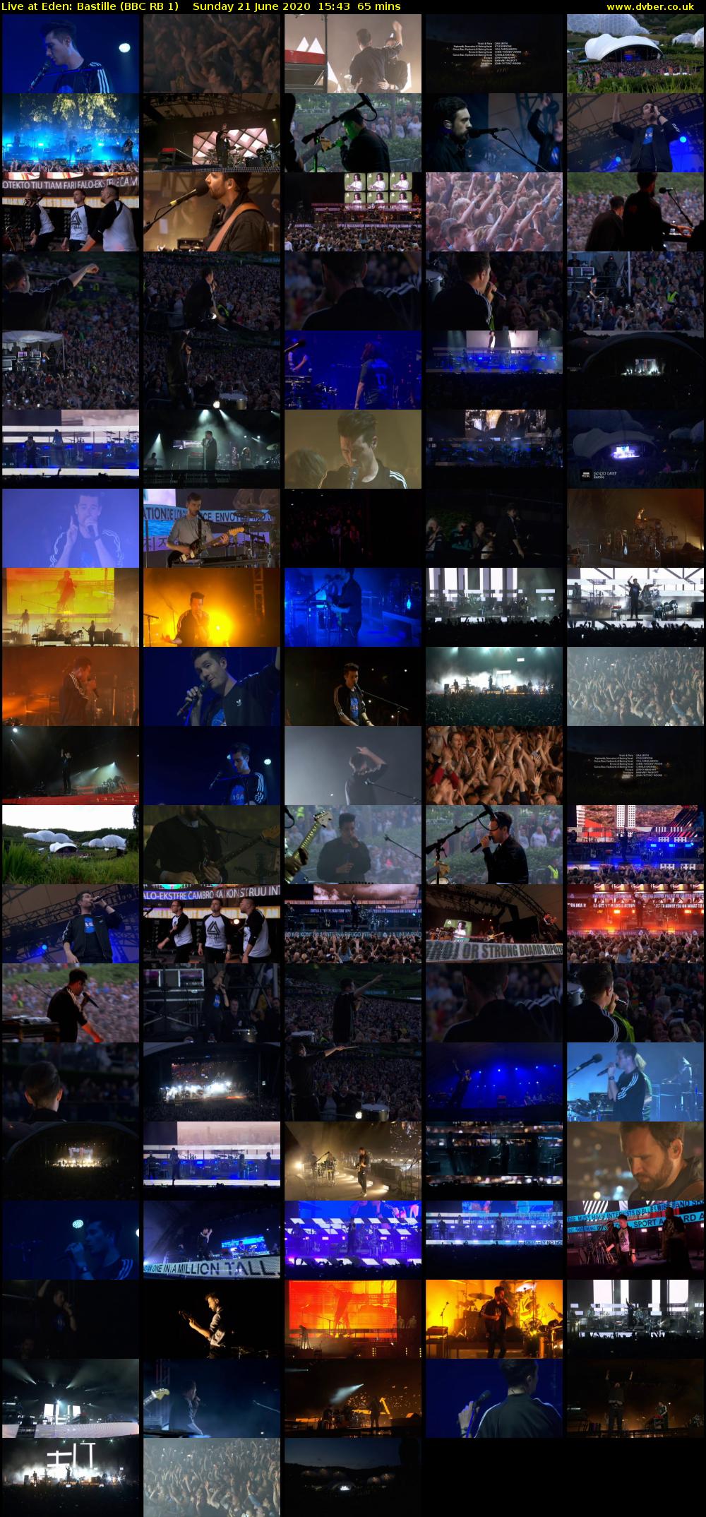 Live at Eden: Bastille (BBC RB 1) Sunday 21 June 2020 15:43 - 16:48