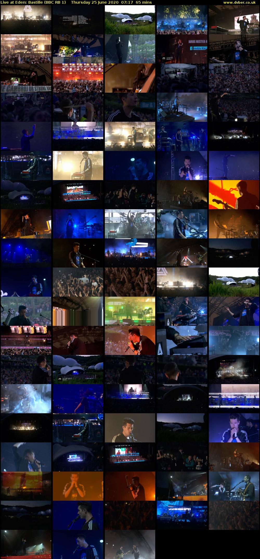 Live at Eden: Bastille (BBC RB 1) Thursday 25 June 2020 07:17 - 08:22