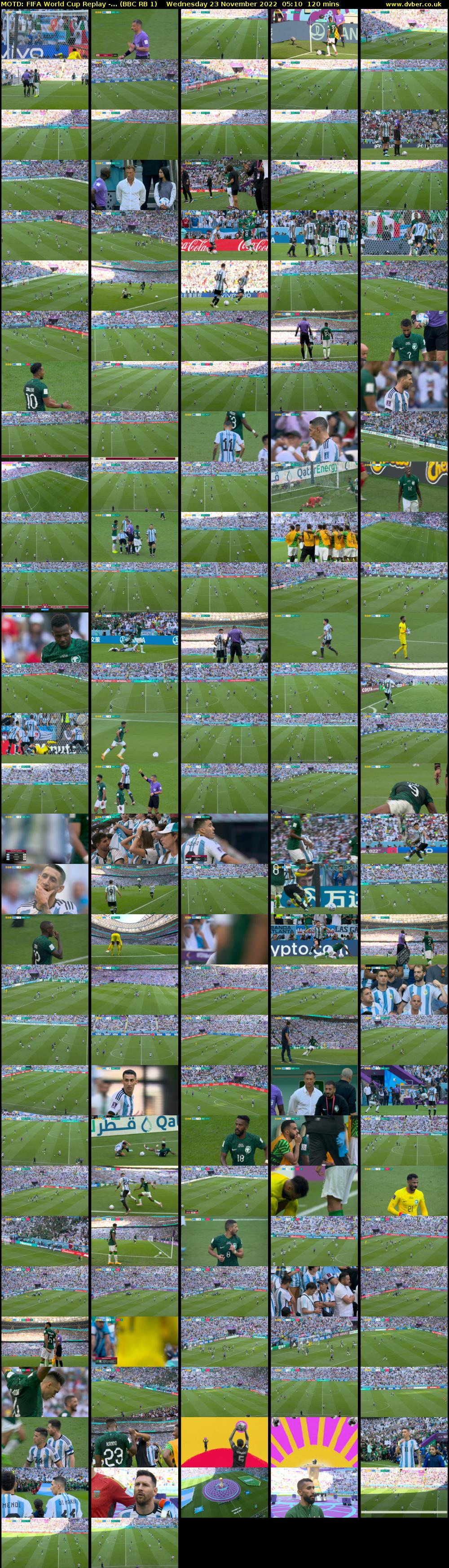 MOTD: FIFA World Cup Replay -... (BBC RB 1) Wednesday 23 November 2022 05:10 - 07:10