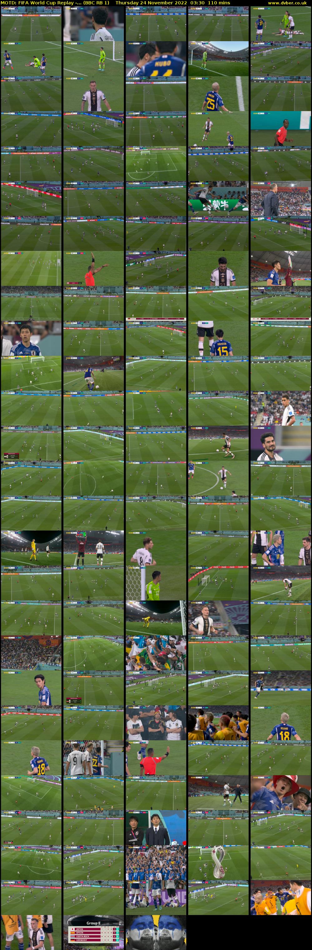 MOTD: FIFA World Cup Replay -... (BBC RB 1) Thursday 24 November 2022 03:30 - 05:20