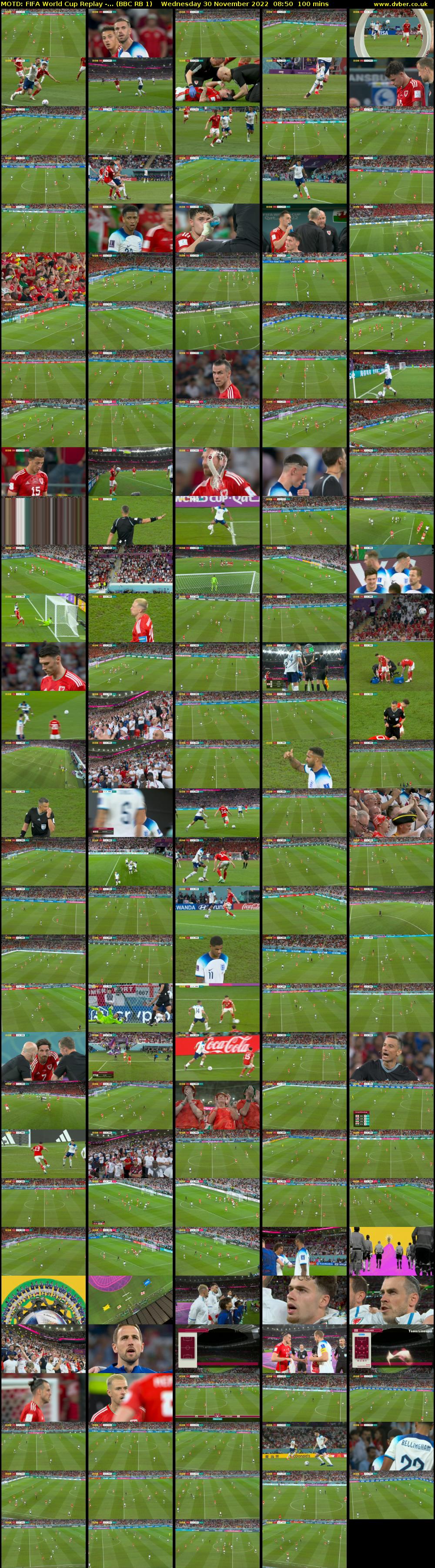 MOTD: FIFA World Cup Replay -... (BBC RB 1) Wednesday 30 November 2022 08:50 - 10:30