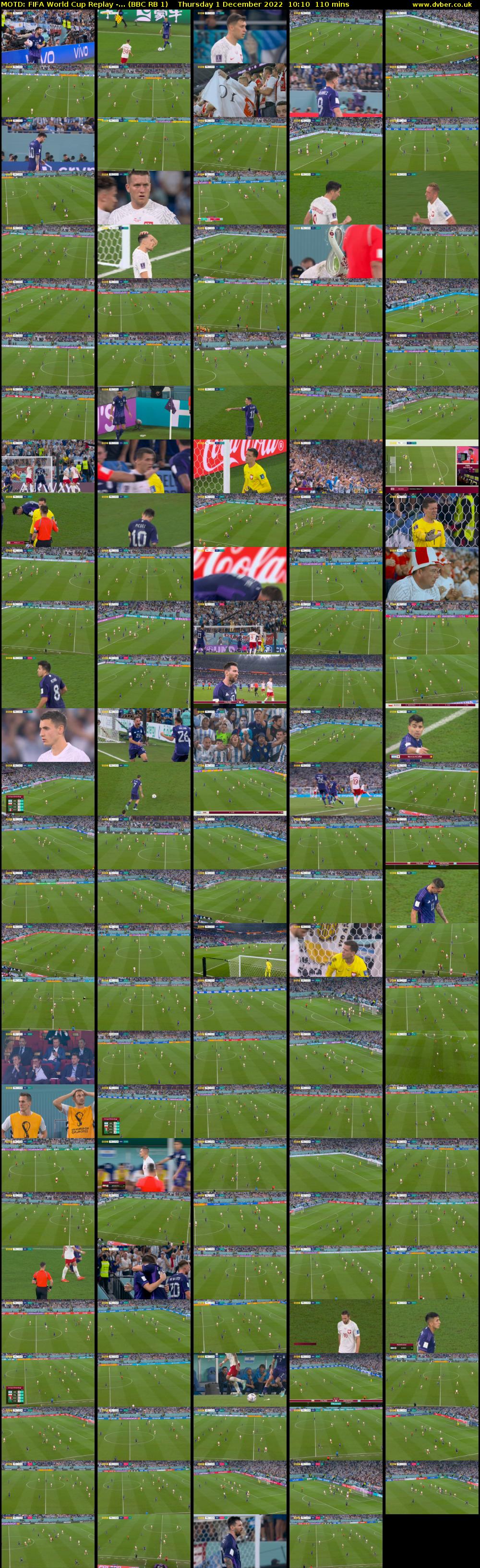 MOTD: FIFA World Cup Replay -... (BBC RB 1) Thursday 1 December 2022 10:10 - 12:00
