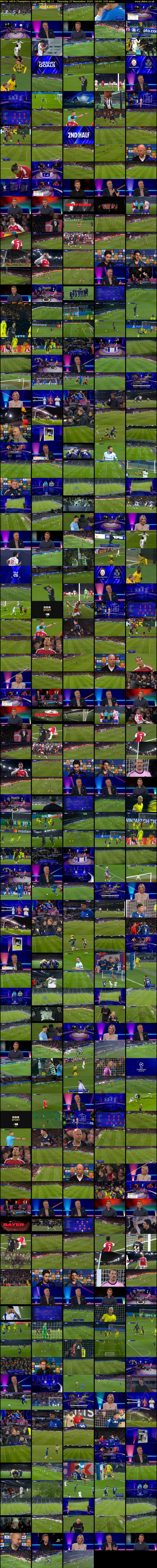 MOTD: UEFA Champions League (BBC RB 1) Thursday 27 November 2025 18:00 - 22:05