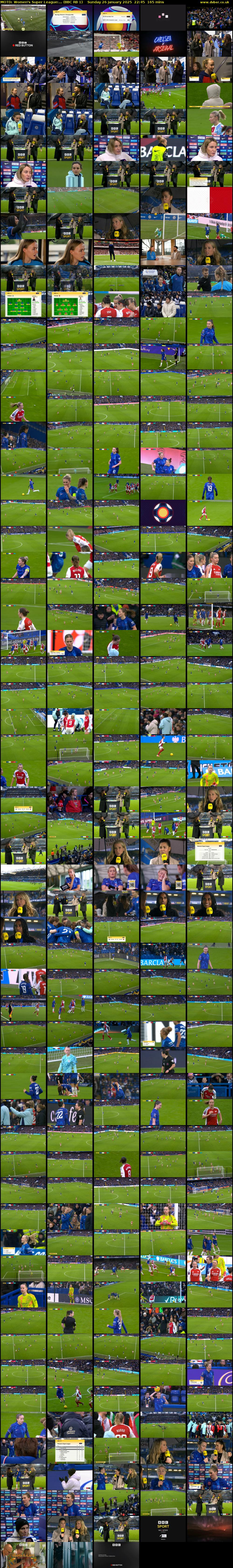 MOTD: Women's Super League:... (BBC RB 1) Sunday 26 January 2025 22:45 - 01:30