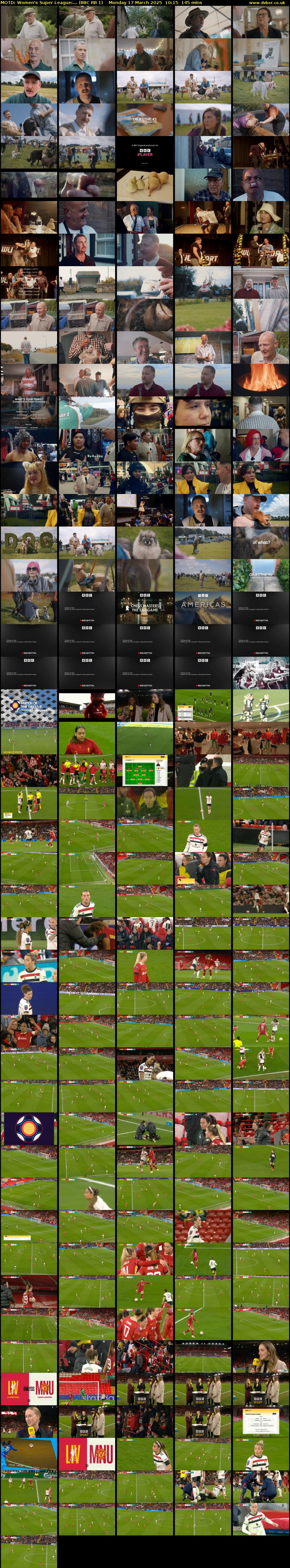MOTD: Women's Super League:... (BBC RB 1) Monday 17 March 2025 10:15 - 12:40